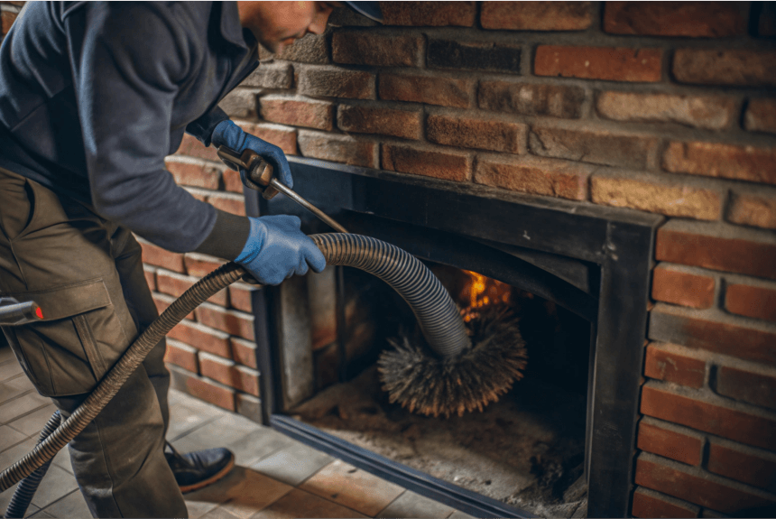 Chimney Sweep service by Stove Doctor (1)